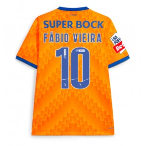 Porto Fabio Vieira #10 Venkovní Dres 2024-25 Krátký Rukáv